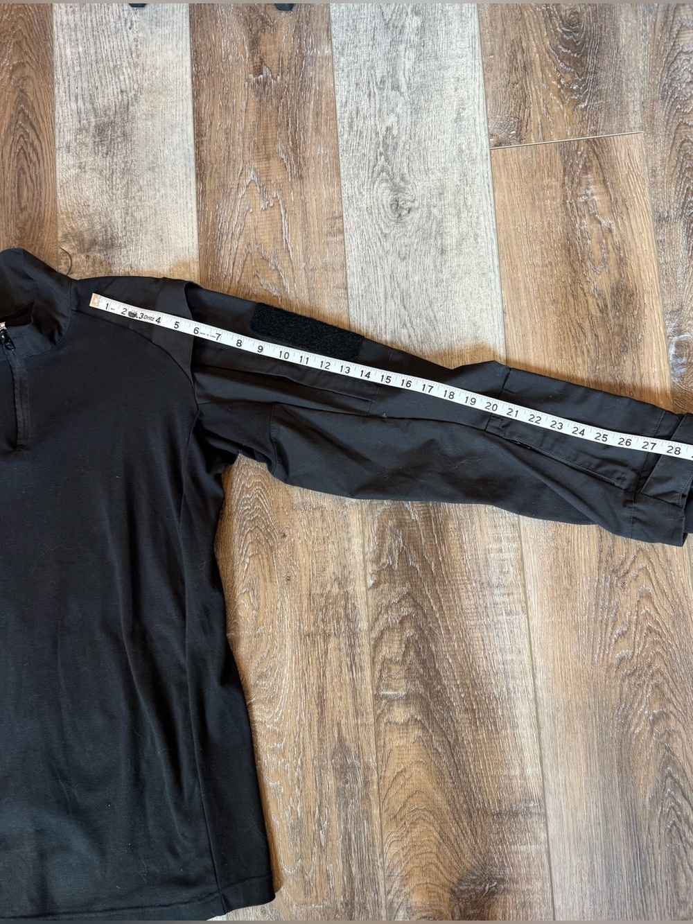 Propper Men's Black Tactical Quarter-Zip Shirt - Picture 8 of 9